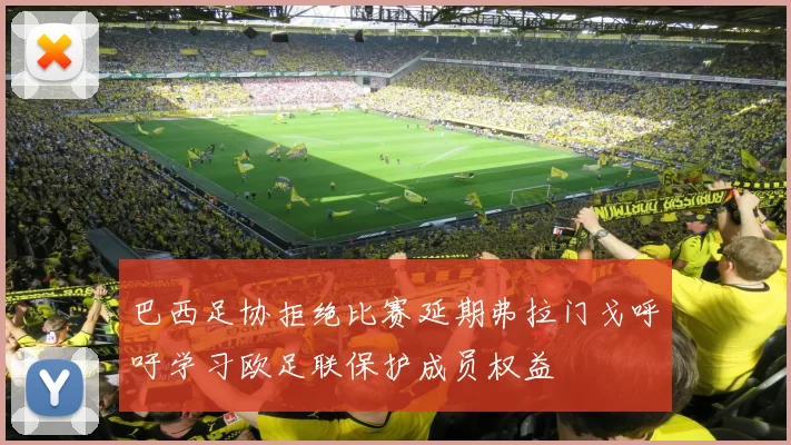 巴西足协拒绝比赛延期弗拉门戈呼吁学习欧足联保护成员权益